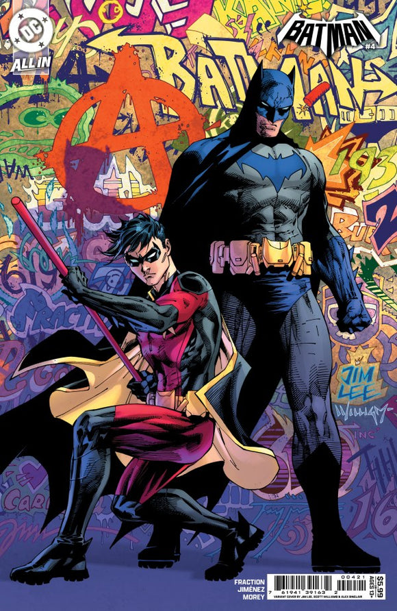 BATMAN #4 CVR B JIM LEE CSV