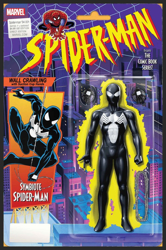 SPIDER-MAN '94 #1 JOHN TYLER CHRISTOPHER ACTION FIGURE VAR