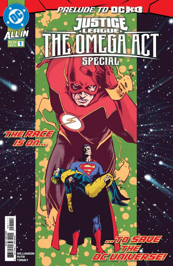 JUSTICE LEAGUE THE OMEGA ACT SPECIAL #1 OS CVR A FORNES