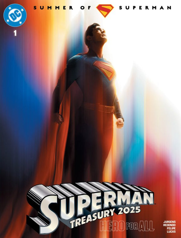 SUPERMAN TREASURY 2025 HERO FOR ALL #1 OS CVR D SUPERMAN MOVIE