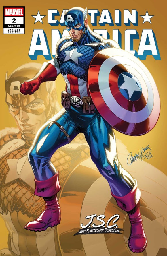 CAPTAIN AMERICA #2 J SCOTT CAMPBELL VAR