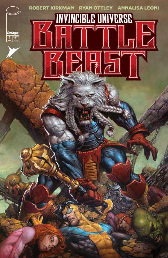 INVINCIBLE UNIVERSE BATTLE BEAST #1 CVR B FINCH