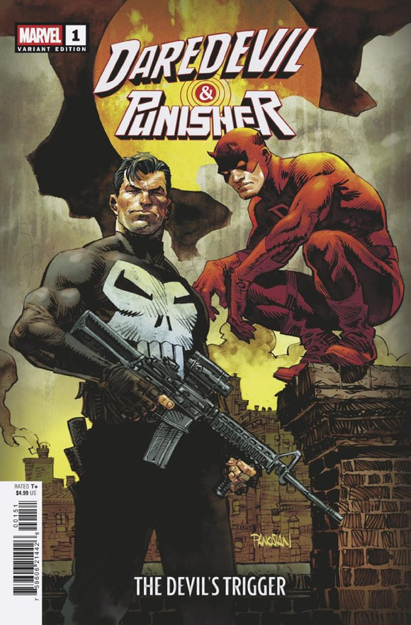 DAREDEVIL PUNISHER DEVILS TRIGGER #1 (OF 5) CVR E PANOSIAN