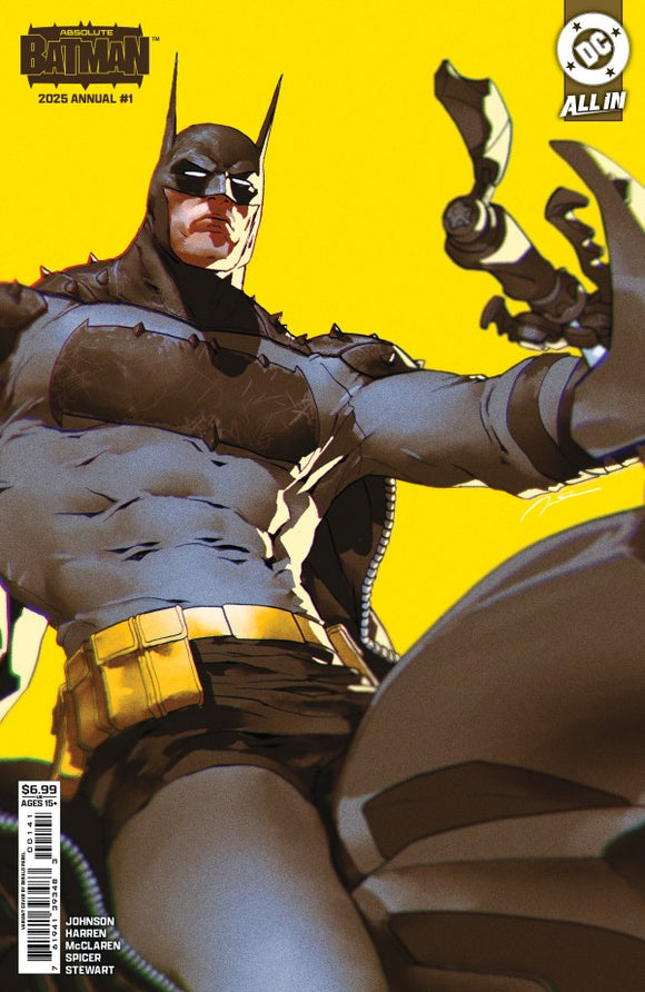 ABSOLUTE BATMAN 2025 ANNUAL #1 OS CVR D GERALD PAREL