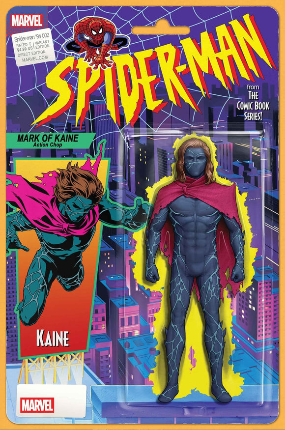 SPIDER-MAN '94 #2 JOHN TYLER CHRISTOPHER ACTION FIGURE VAR