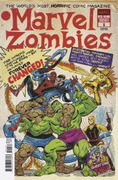 MARVEL ZOMBIES RED BAND #1 SCOTT KOBLISH RETRO ZOMBIE VAR