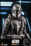 HOT TOYS STAR WARS THE MANDALORIAN 1/6 MANDALORIAN & GROGU DLX FIG
