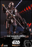 HOT TOYS STAR WARS THE MANDALORIAN 1/6 MANDALORIAN & GROGU DLX FIG