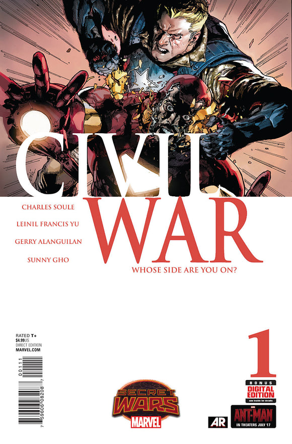 Civil War #1-5