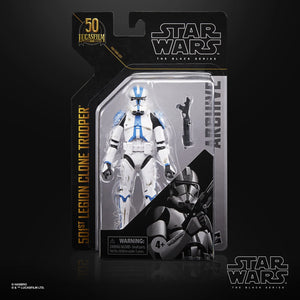 SW BLACK SERIES ARCHIVE 6IN 501st LEGION CLONE TROOPER AF