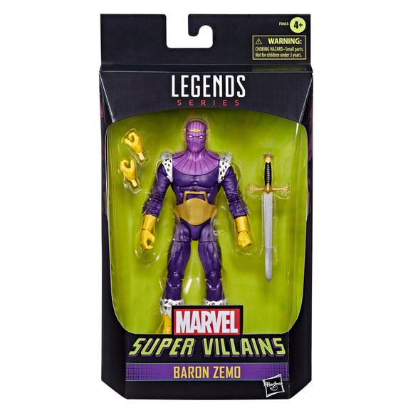 MARVEL LEGENDS 6IN BARON ZEMO AF