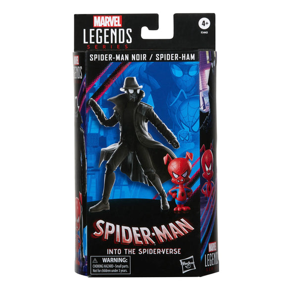 MARVEL LEGENDS 60TH SPIDEY ANN NOIR AND SPIDER-HAM 2PK