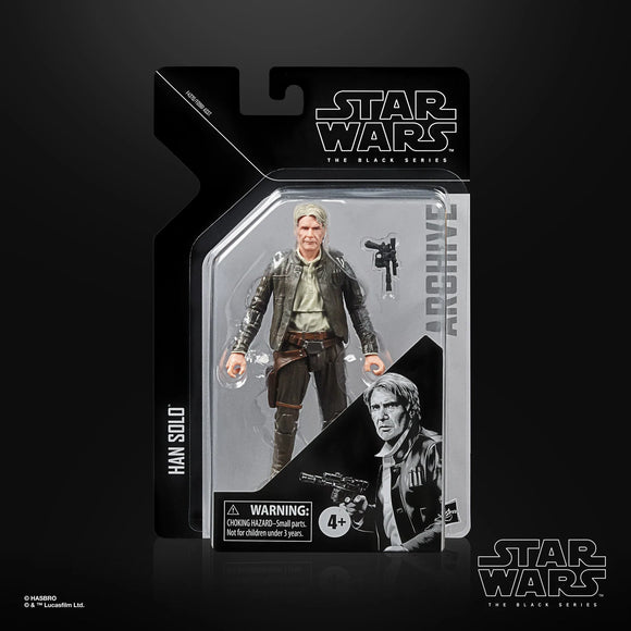 STAR WARS BLACK SERIES ARCHIVE 6IN EP VII HAN SOLO AF