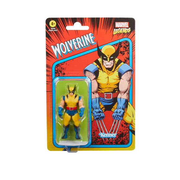 MARVEL LEGENDS RETRO 3.75 WOLVERINE AF