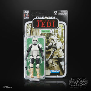 STAR WARS BLACK SERIES 6IN 40TH ANN BIKER SCOUT AF