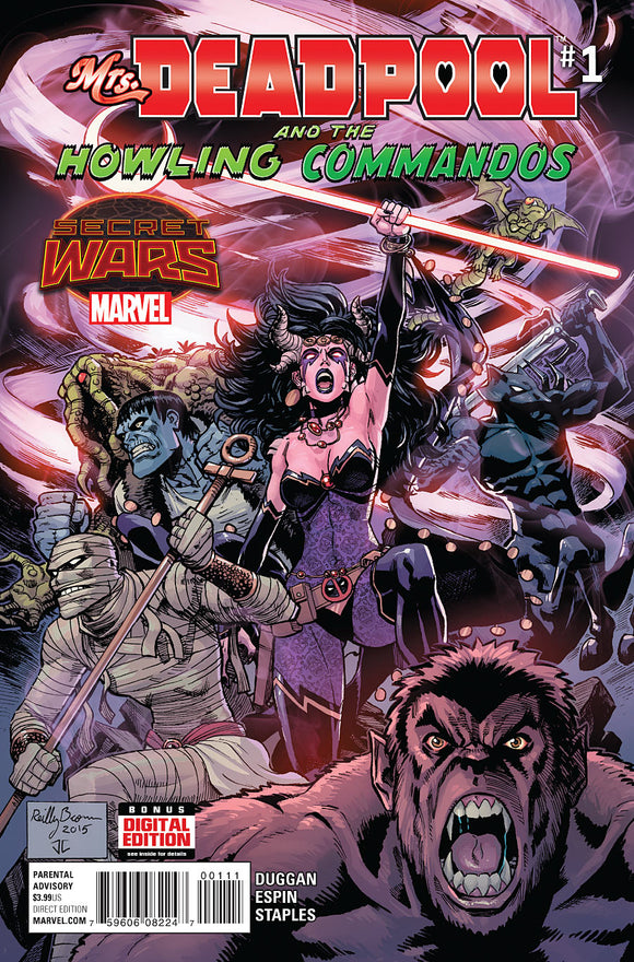Mrs. Deadpool and The Howling Commandos #1-4