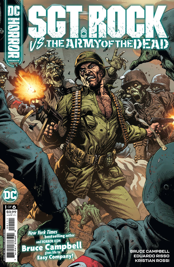 DC HORROR PRES SGT ROCK VS ARMY OF DEAD #1-#6 FULL SET
