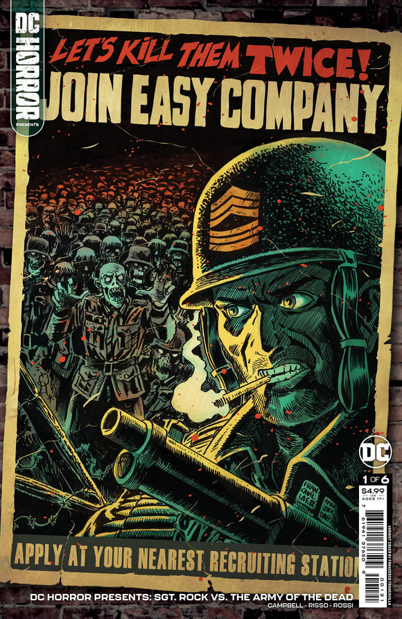 DC HORROR PRES SGT ROCK VS ARMY OF DEAD #1-#6 FULL SET