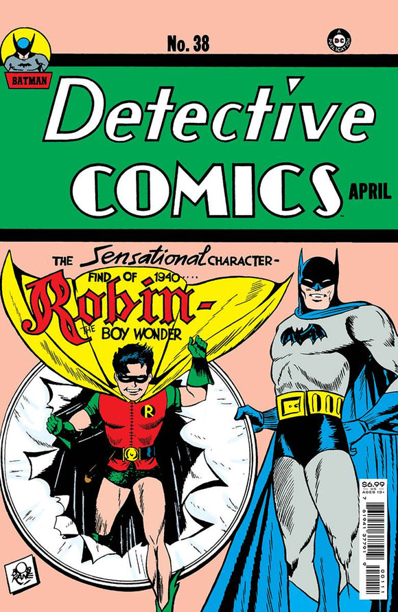 DETECTIVE COMICS #38 FACSIMILE EDITION (2022)