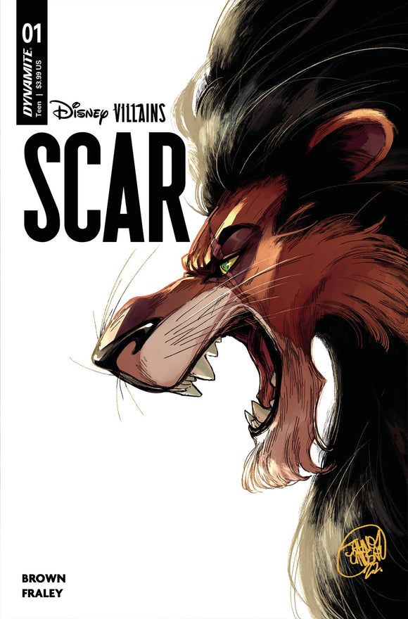 DISNEY VILLAINS SCAR #1 CVR A LINDSAY