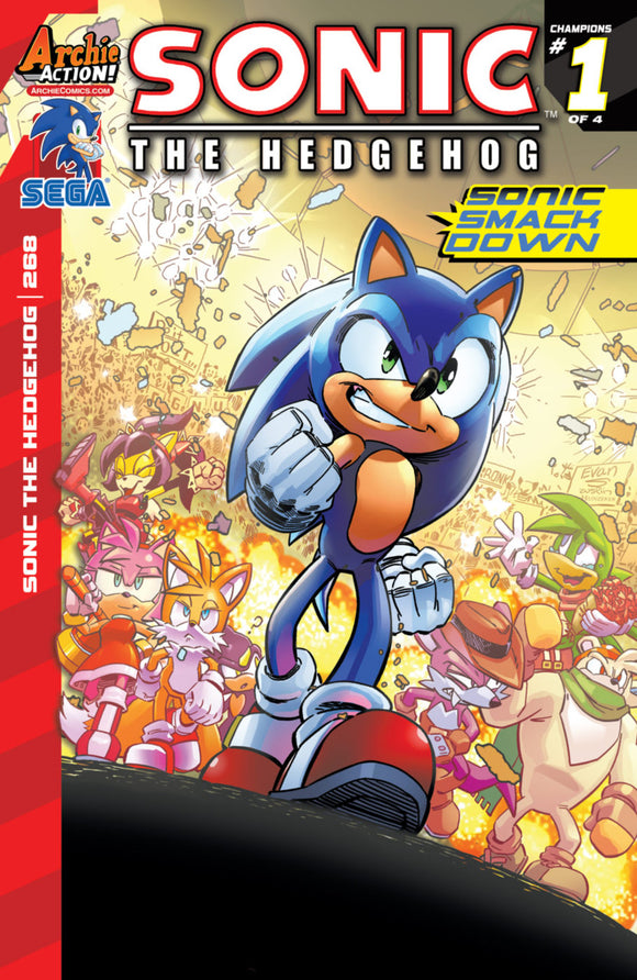 Sonic The Hedgehog #268-271