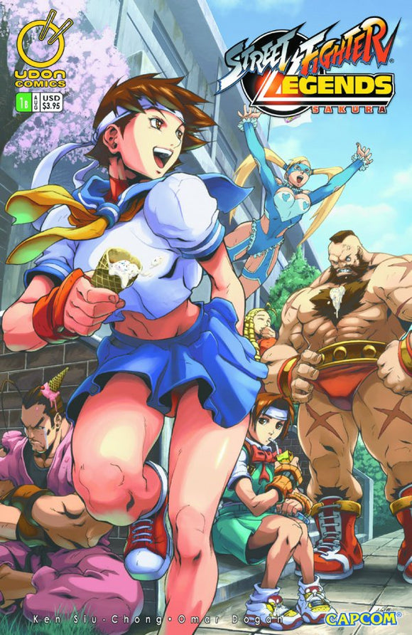 Street Fighter Legends: Sakura #1-4
