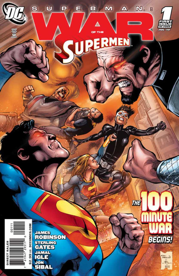 Superman: War of the Supermen #1-4