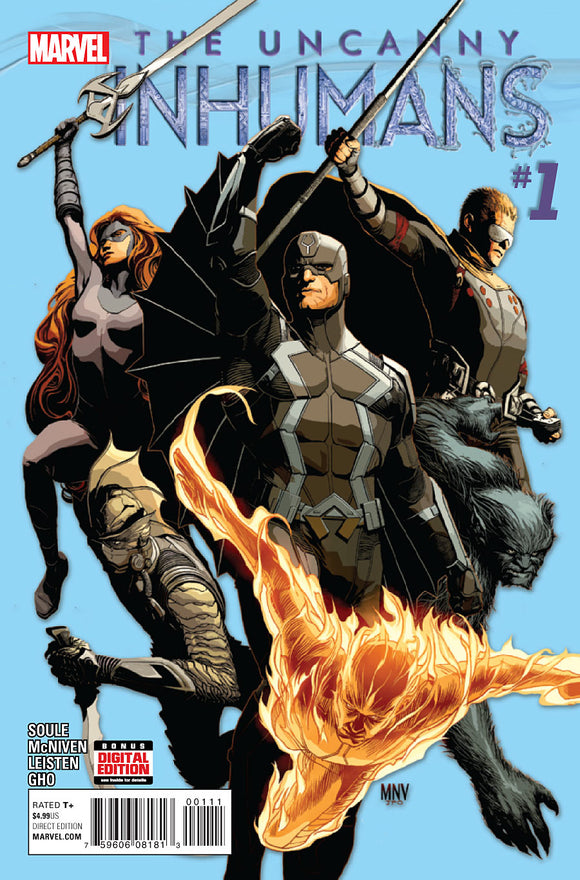 The Uncanny Inhumans #1-3