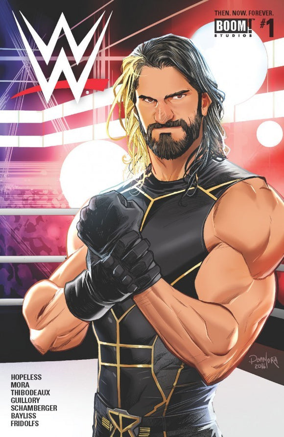 WWE: Then, Now, Forever Shield Cover
