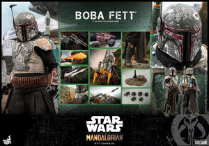 HOT TOYS SW MANDALORIAN 1/6 SCALE BOBA FETT FIGURE