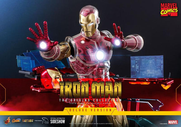 HOT TOYS MARVEL COMICS 1/6 SCALE ORIGIN COLL DLX IRONMAN FIG