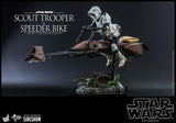 HOT TOYS STAR WARS EP 6 1/6 SCALE SCOUT TROOPER SPEEDER FIG