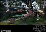 HOT TOYS STAR WARS EP 6 1/6 SCALE SCOUT TROOPER SPEEDER FIG